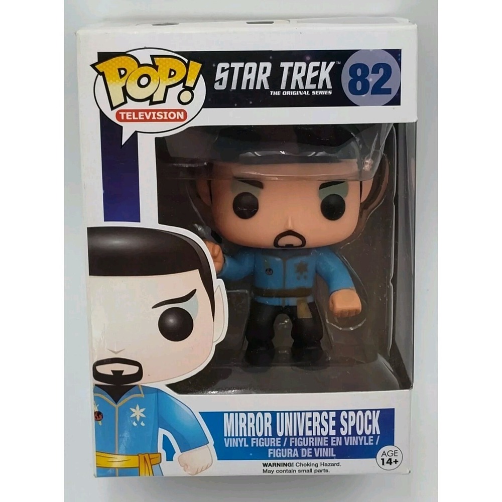 COLLECTABLE‎ POP! Funko TV STAR TREK Universe SPOCK #82 📸SEE ALL PICS📸